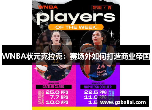 WNBA状元克拉克：赛场外如何打造商业帝国